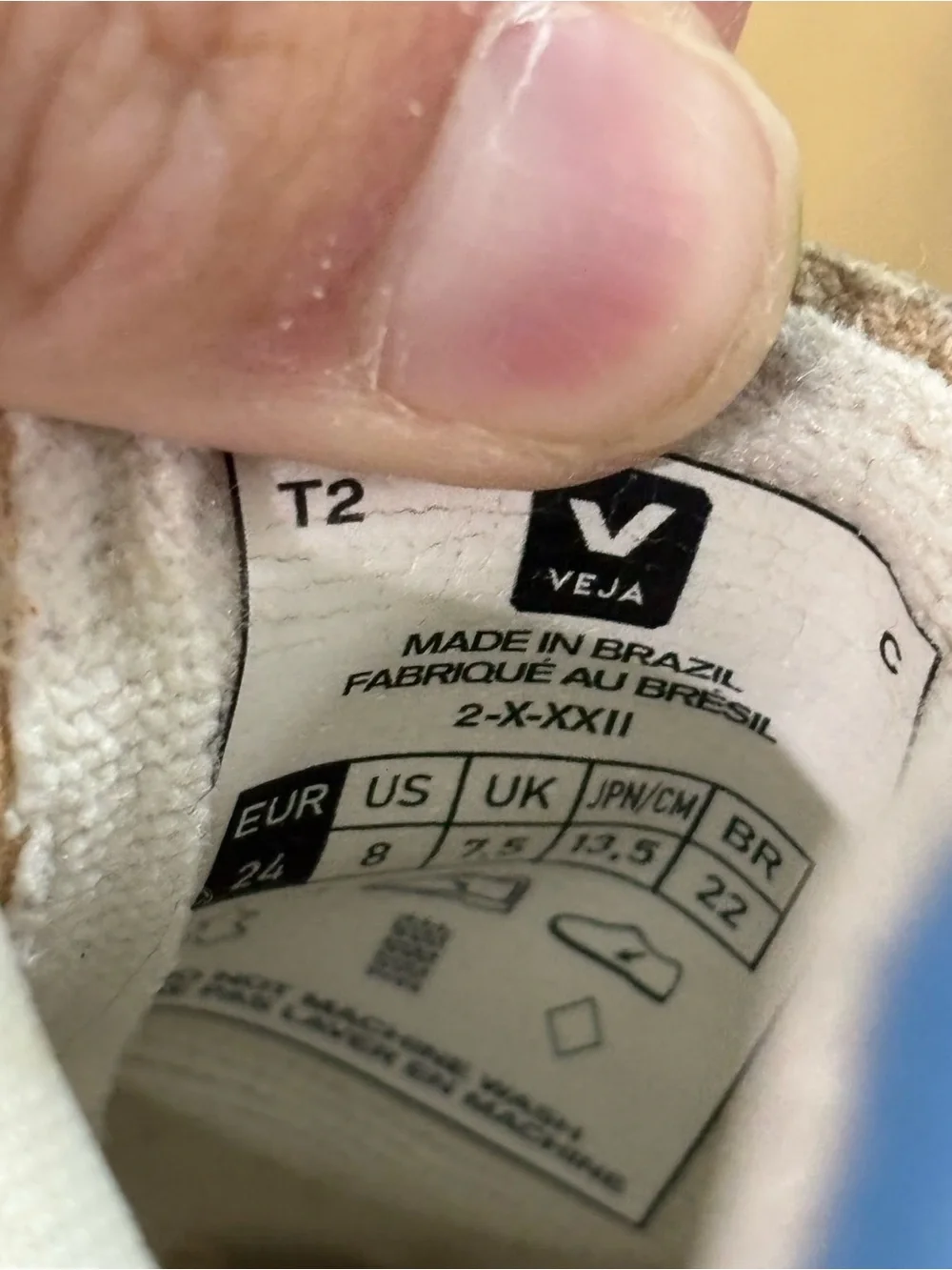 Veja Kids Yellow, Orange & Blue Velcro Sneakers